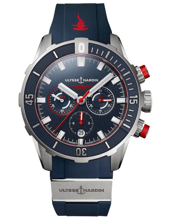 Ulysse Nardin 1503-170-3/93-HAMMER Diver Chronograph « Hammerhead Shark » Limited Edition